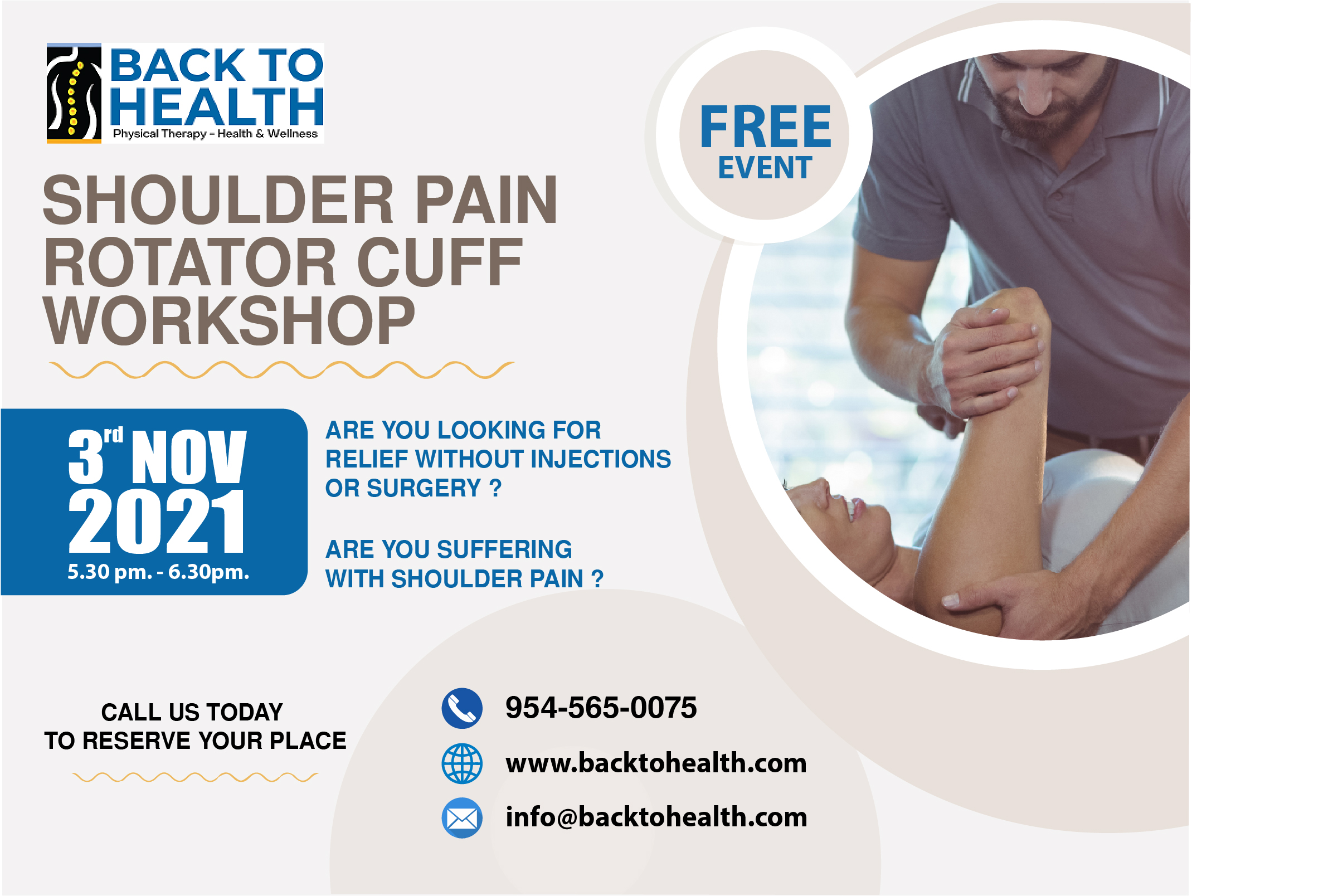free shoulder pain workshop